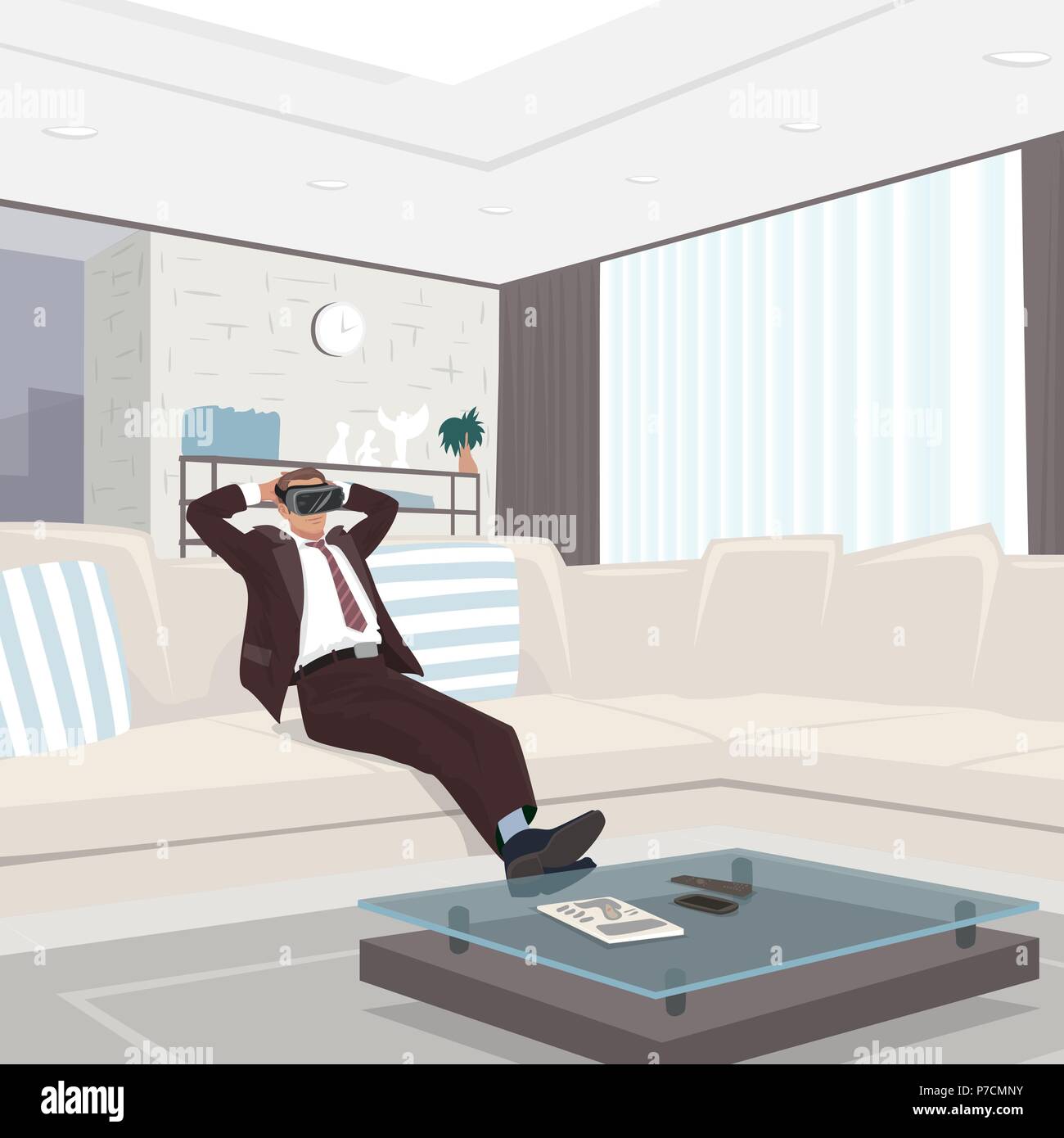 Vr Stock Vector Images - Alamy