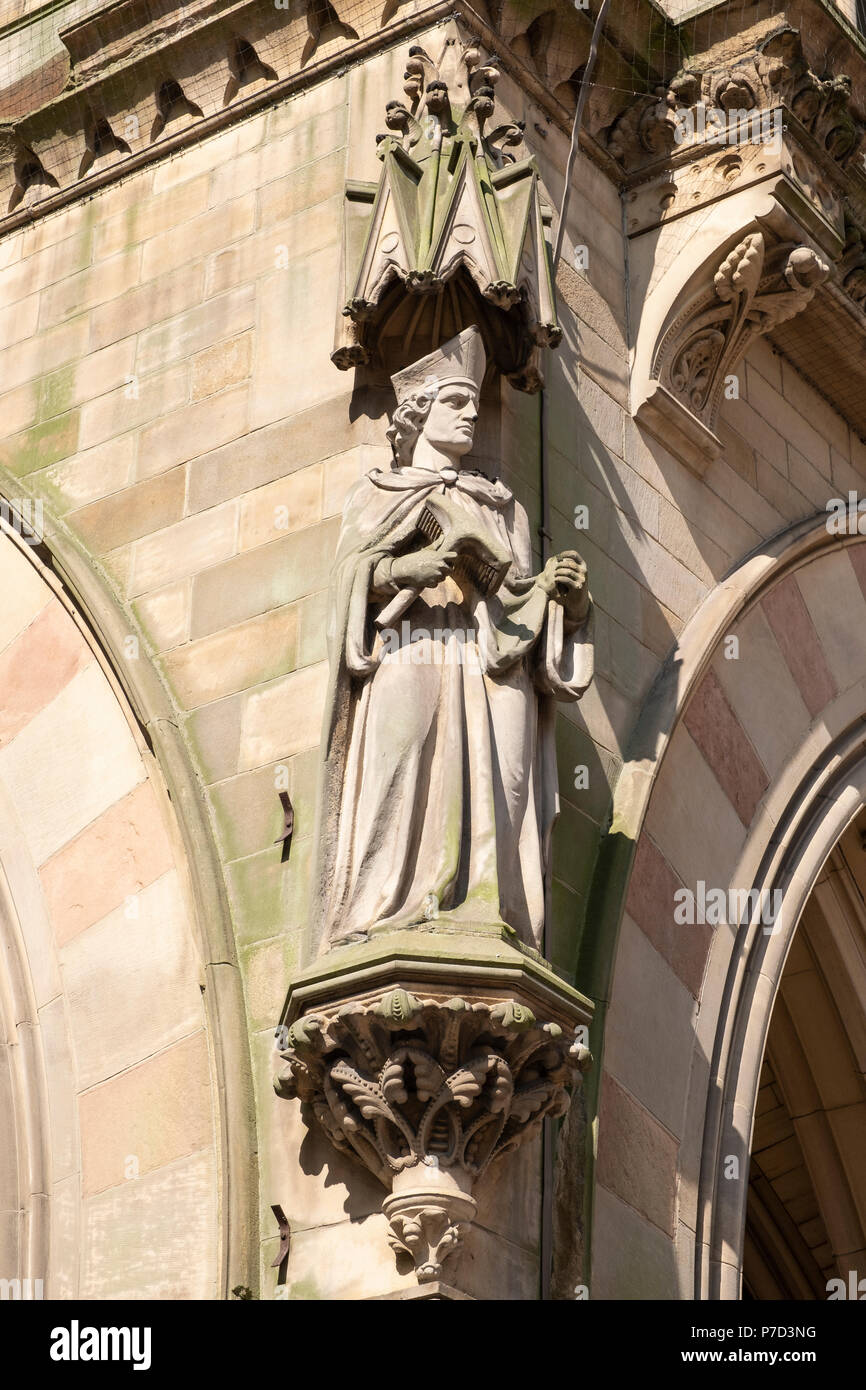 The Wool Exchange And Other Architectural Details In Bradford City 