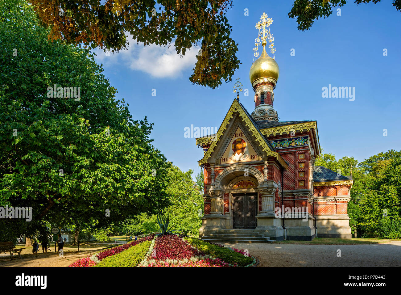 Russian Chapel, Russian Orthodox All Saints' Day Church, spa garden