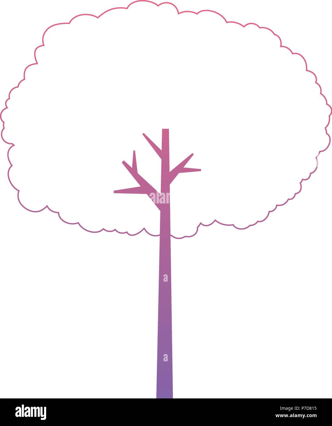 tree plant isolated icon Stock Vector Image & Art - Alamy