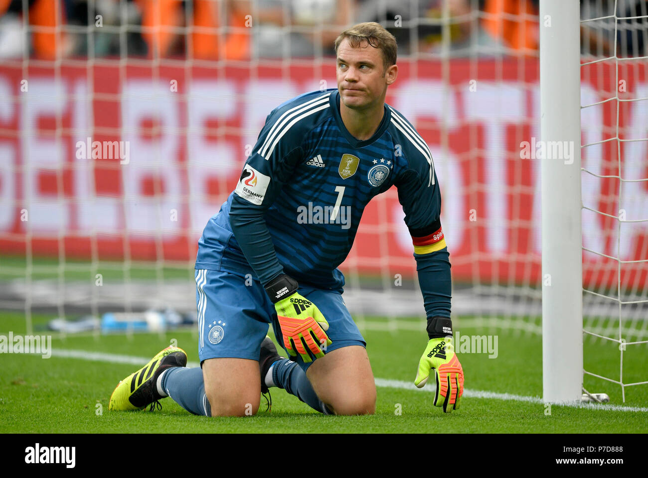 Goalkeeper Manuel Neuer (GER), BayArena, Leverkusen, North Rhine