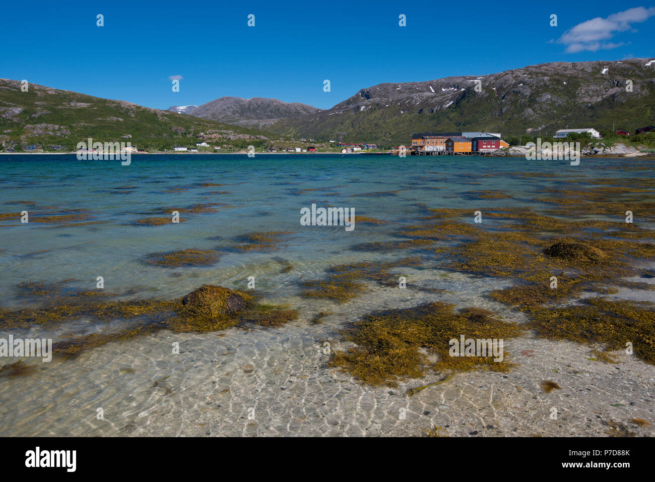 Sommarøy Island, Troms Province, Northern Norway, Norway Stock Photo