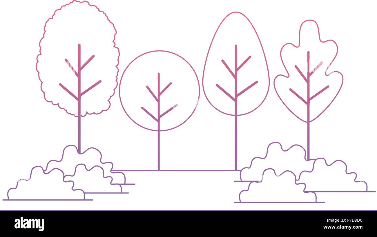 forest landscape scene icon Stock Vector Image & Art - Alamy