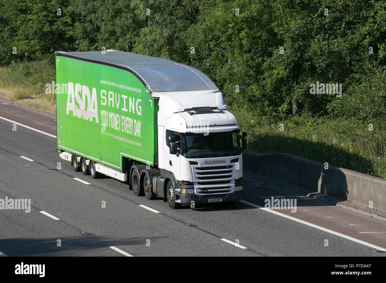 Asda Lorry Stock Photos & Asda Lorry Stock Images Alamy