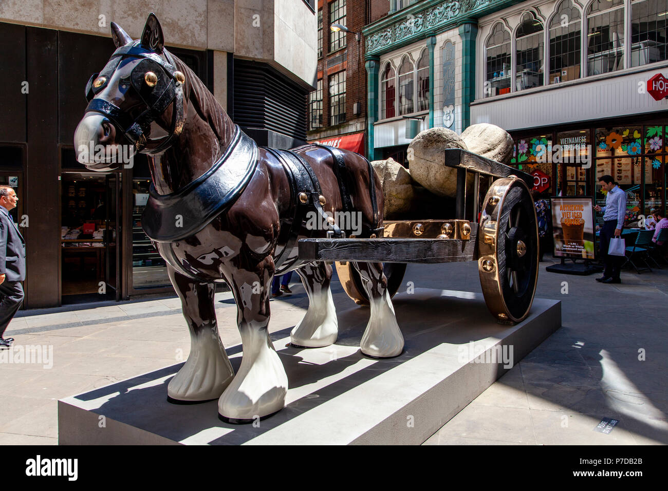 London Horse And Cart High Resolution Stock Photography and Images Alamy