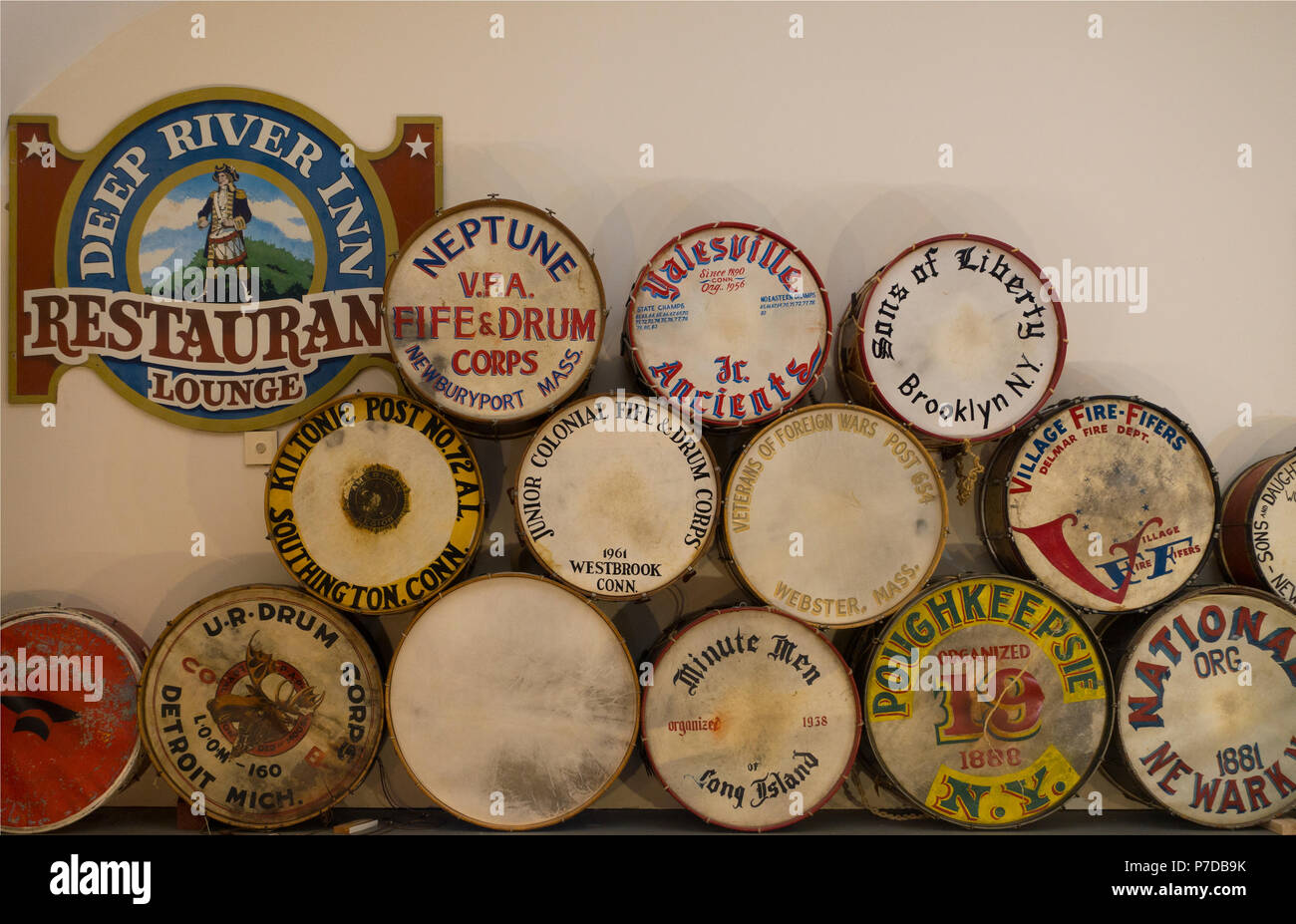 Museum of Fife and Drum in Ivoryton CT Stock Photo Alamy