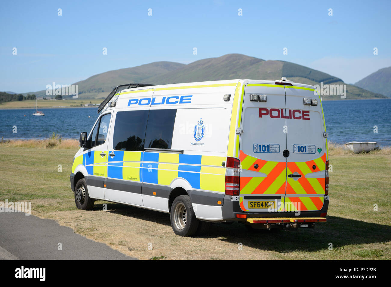 Police Van Scotland High Resolution Stock Photography and Images - Alamy