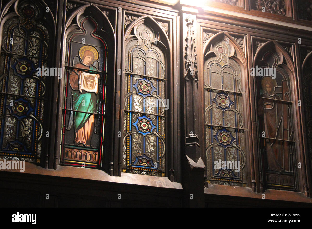 The SainteClotilde basilica in Paris (France Stock Photo Alamy