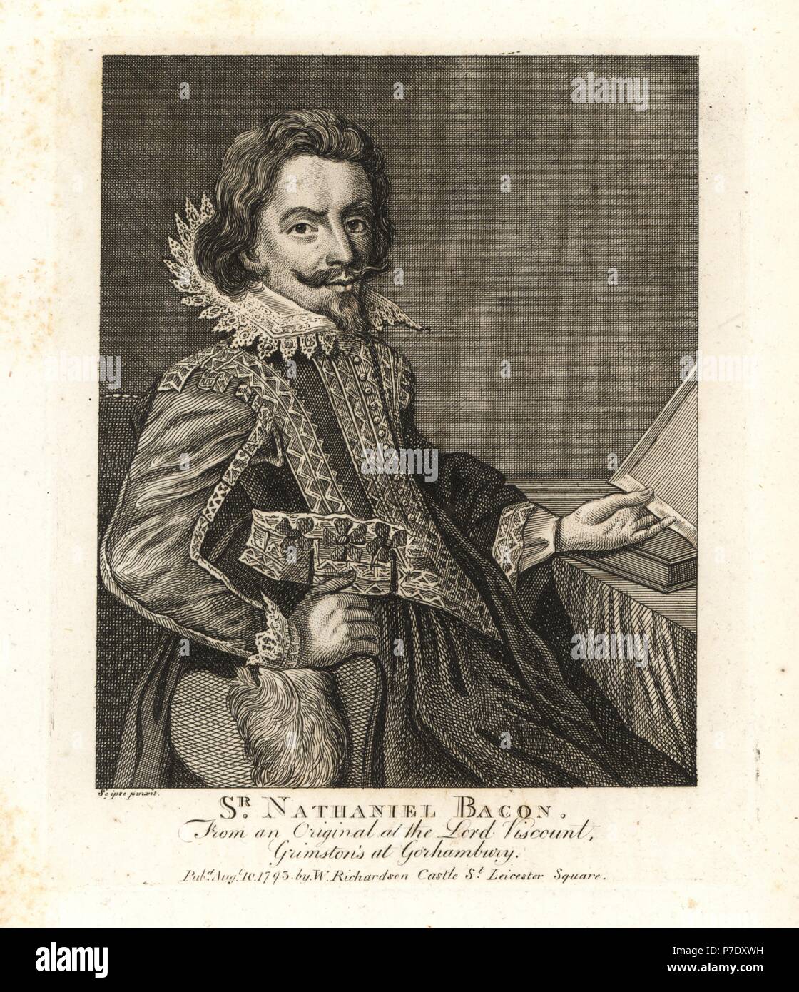 Nathaniel bacon portrait hires stock photography and images Alamy