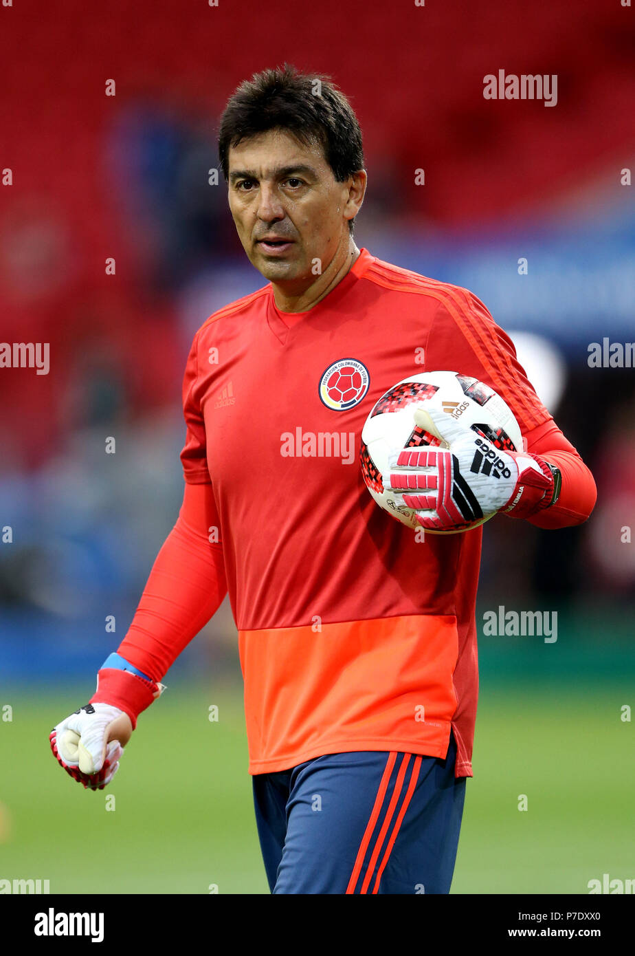 Eduardo Nino, Colombia goalkeeper coach Stock Photo Alamy