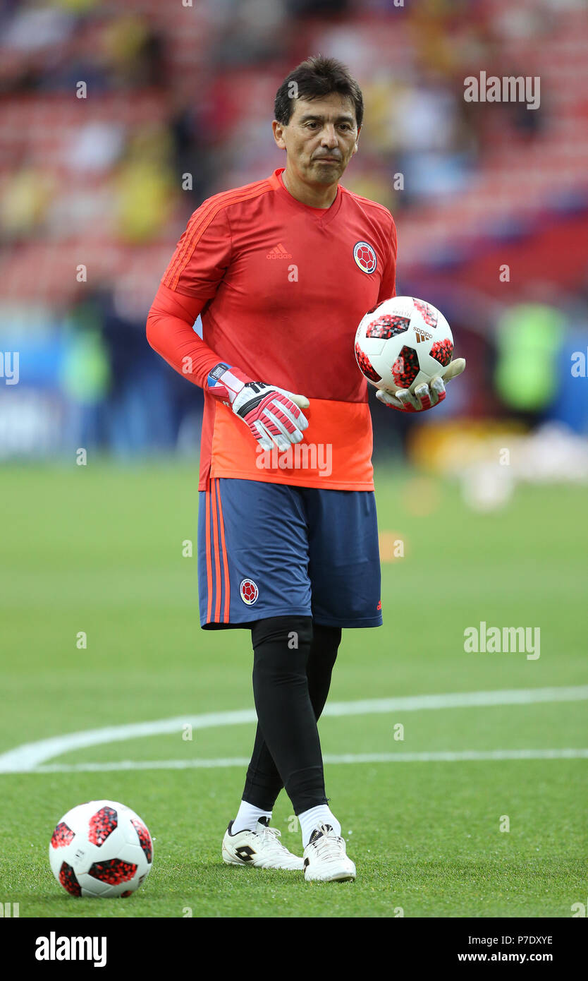 Eduardo Nino, Colombia goalkeeper coach Stock Photo