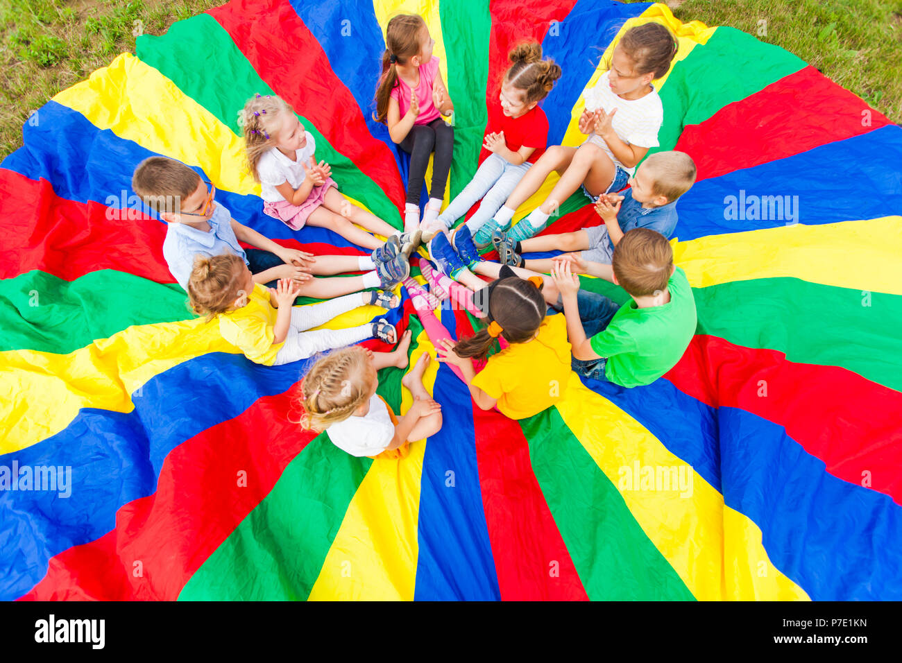 Group of children Stock Photo - Alamy