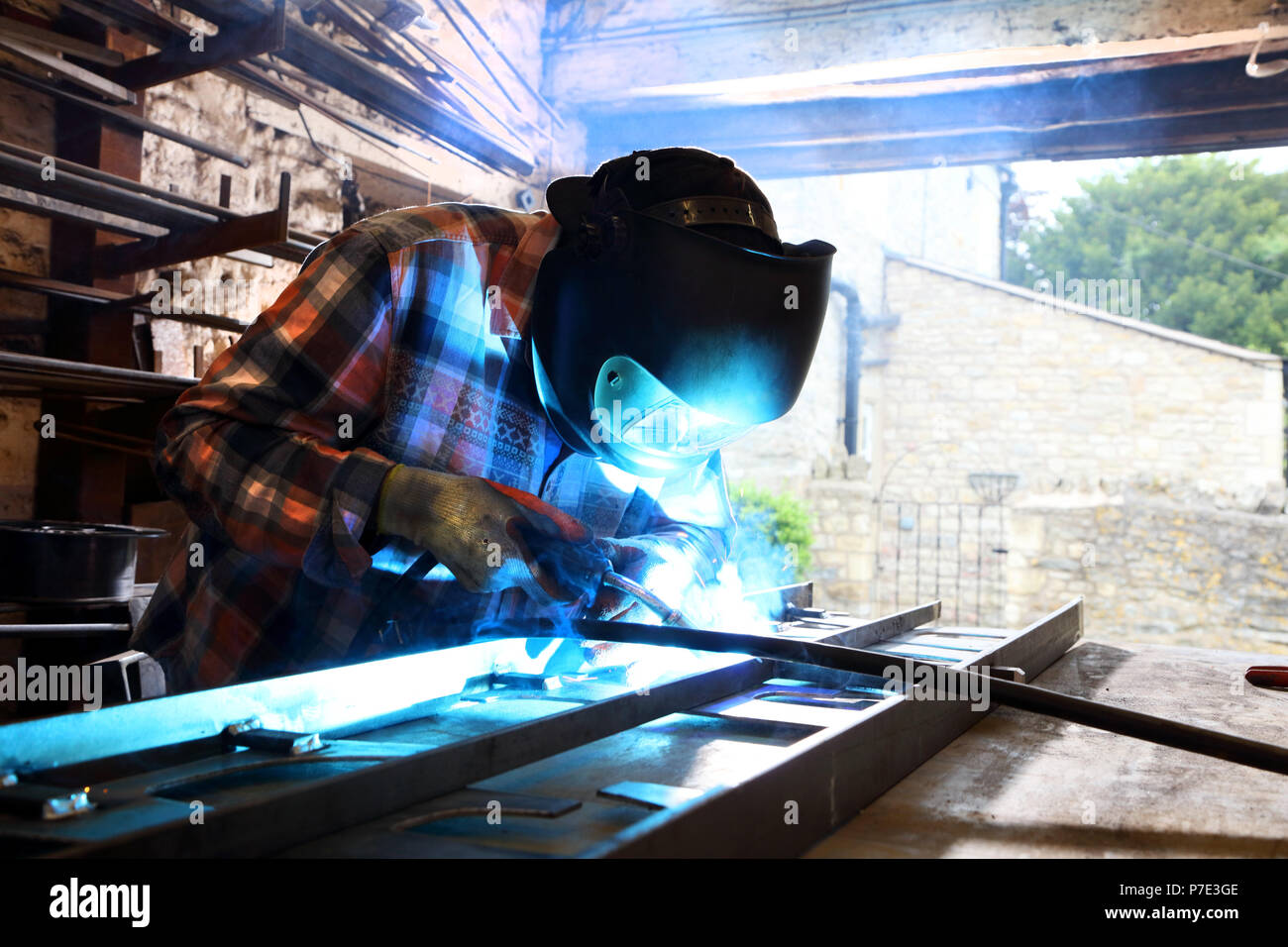 Blacksmiths At Work High Resolution Stock Photography and Images Alamy