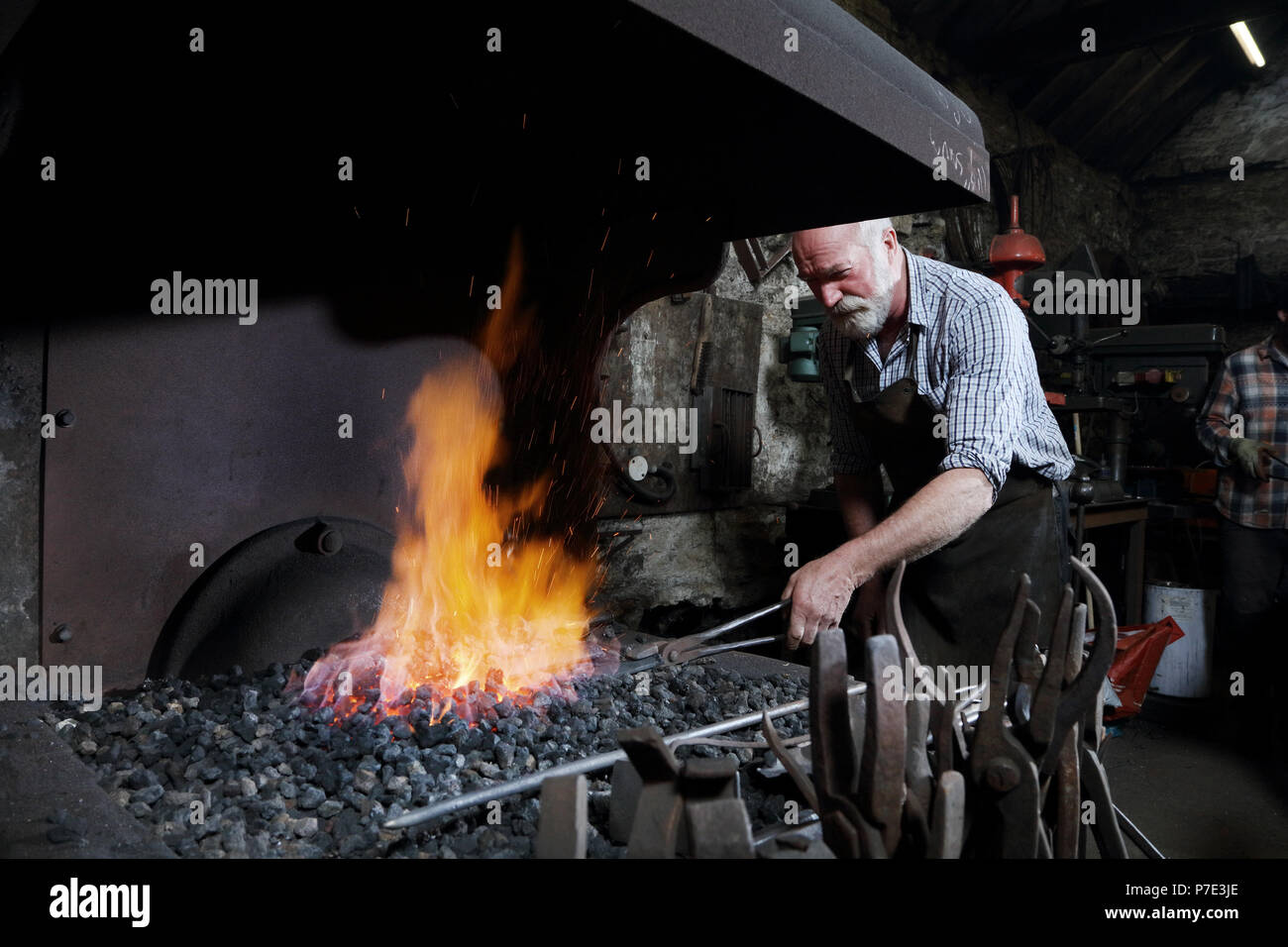 Blacksmiths fire hires stock photography and images Alamy