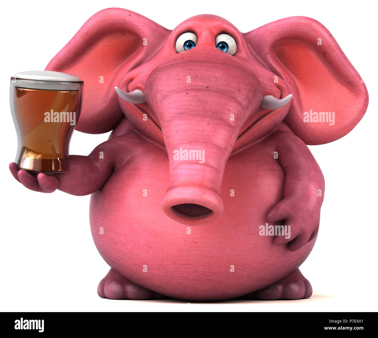Pink elephant beer