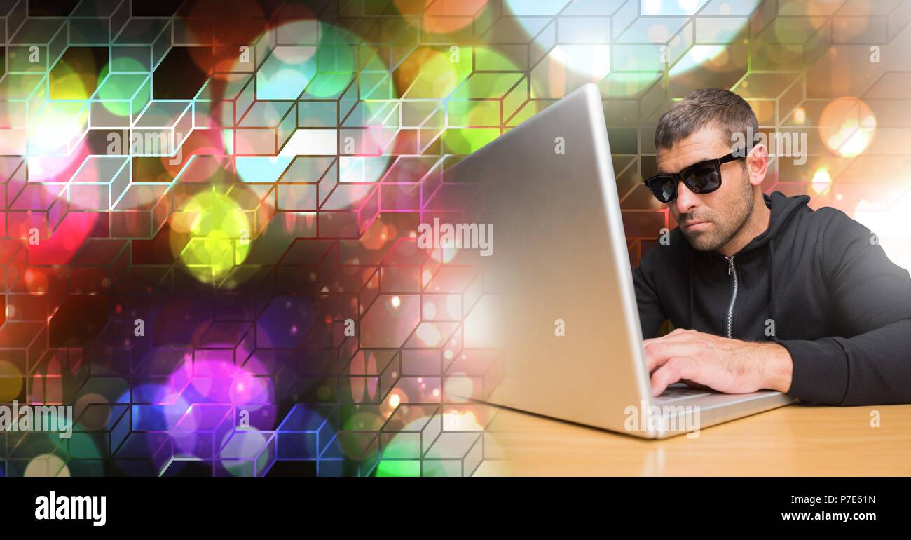 Man hacking computer hi-res stock photography and images - Alamy