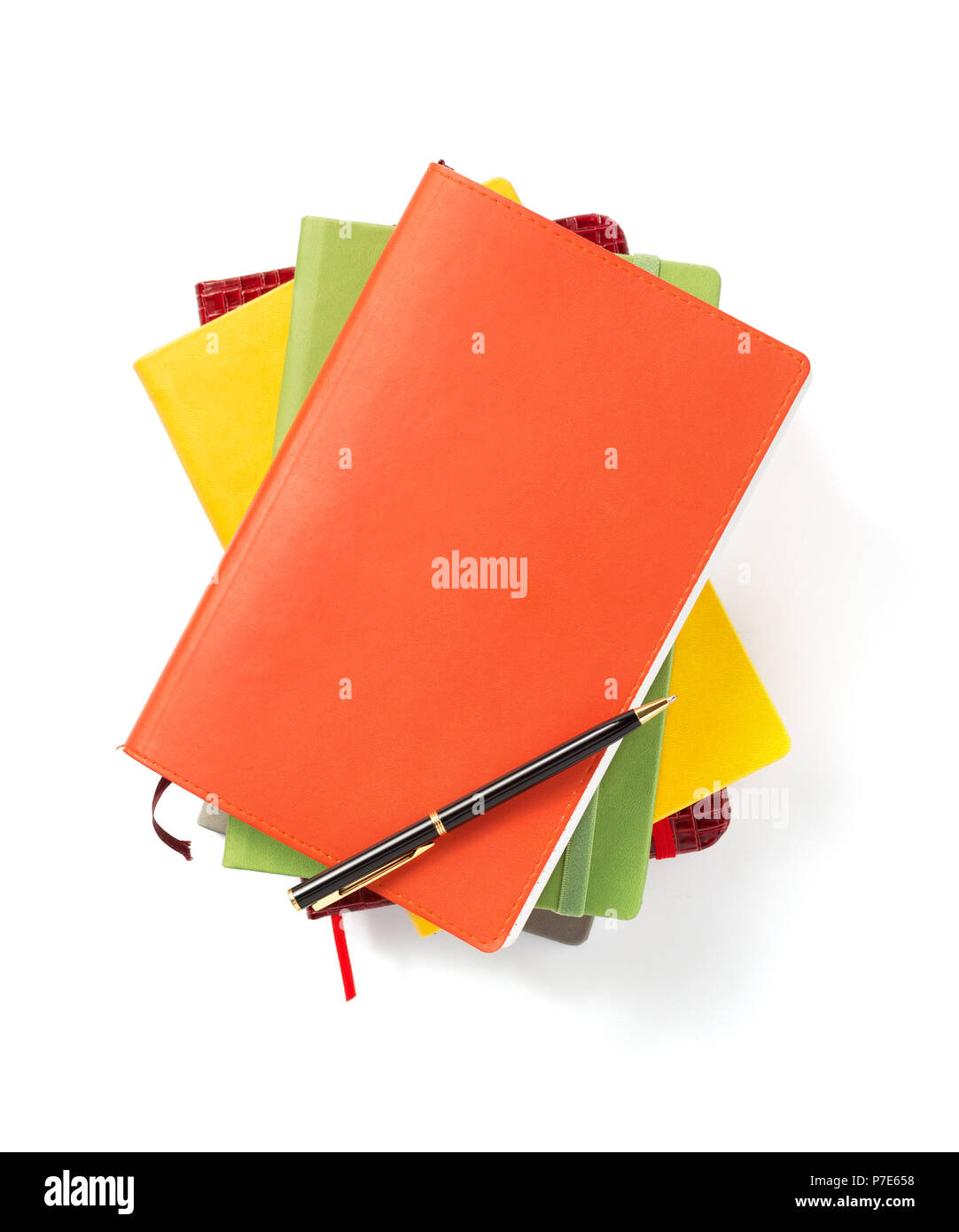 notebook and notepad at background Stock Photo Alamy