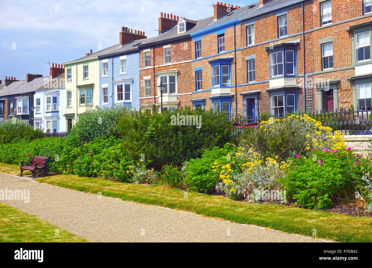 War Memorial Gardens Hartlepool Headland England Stock Photo Alamy