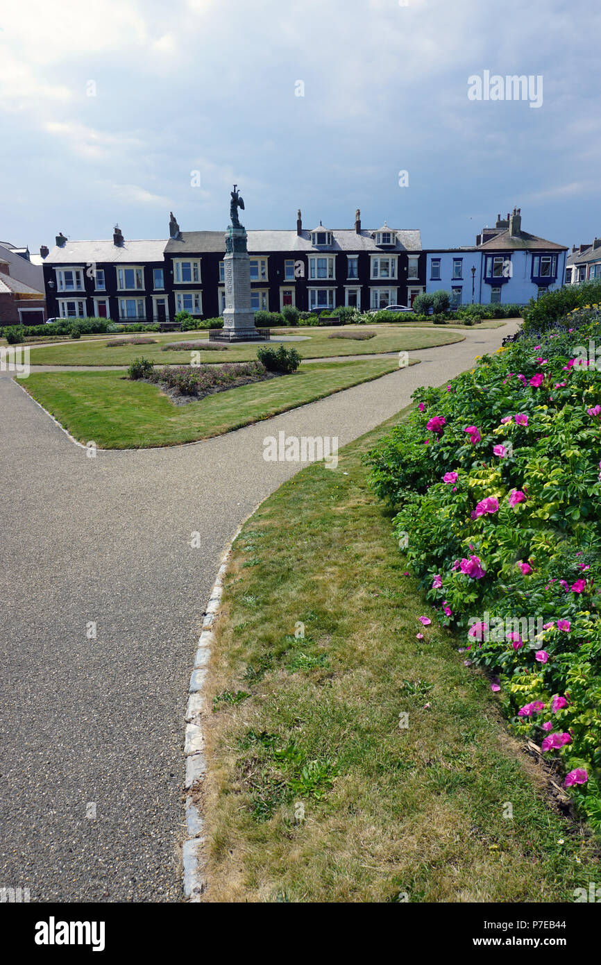 War Memorial Gardens Hartlepool Headland England Stock Photo Alamy