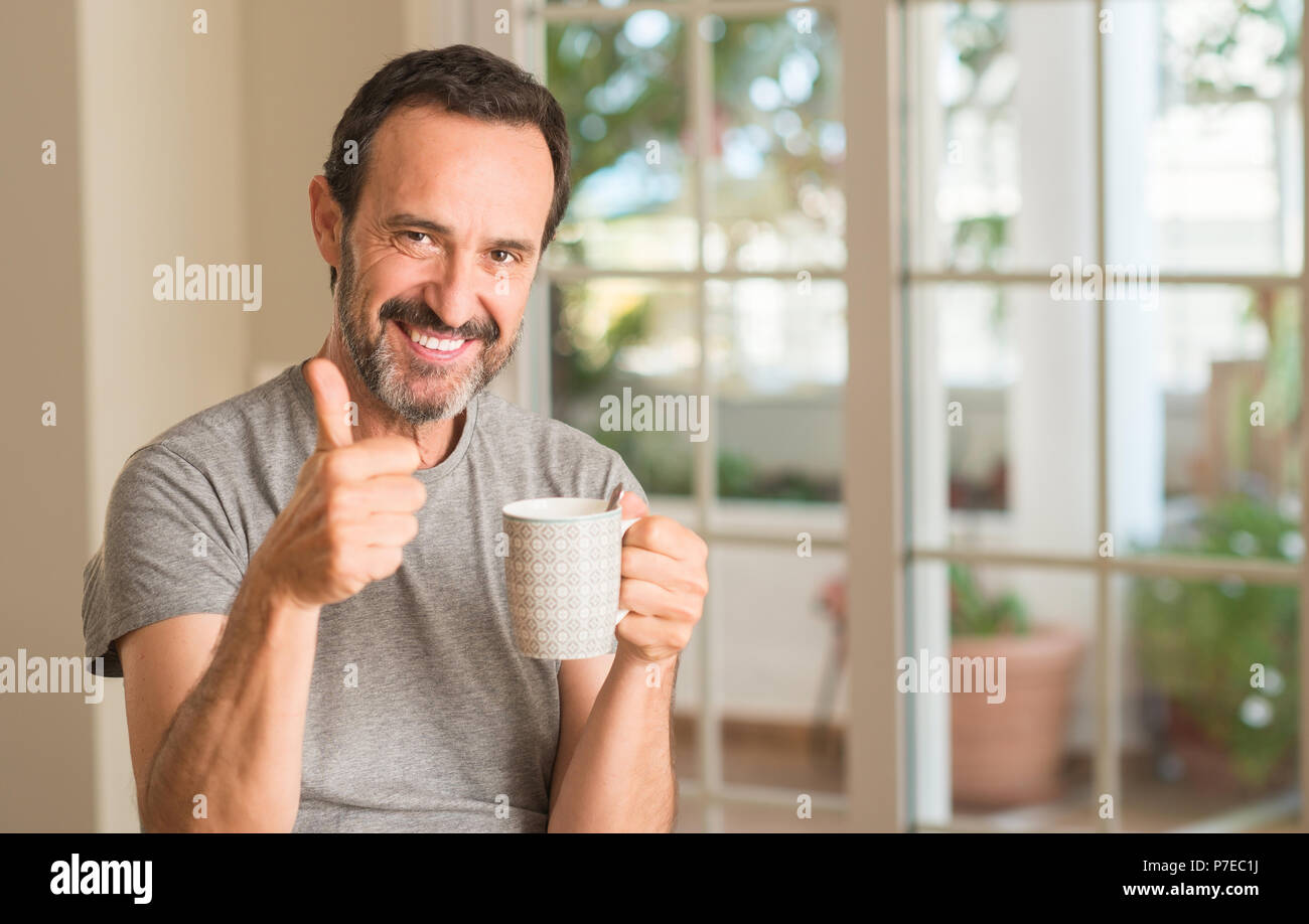 person drinking coffee