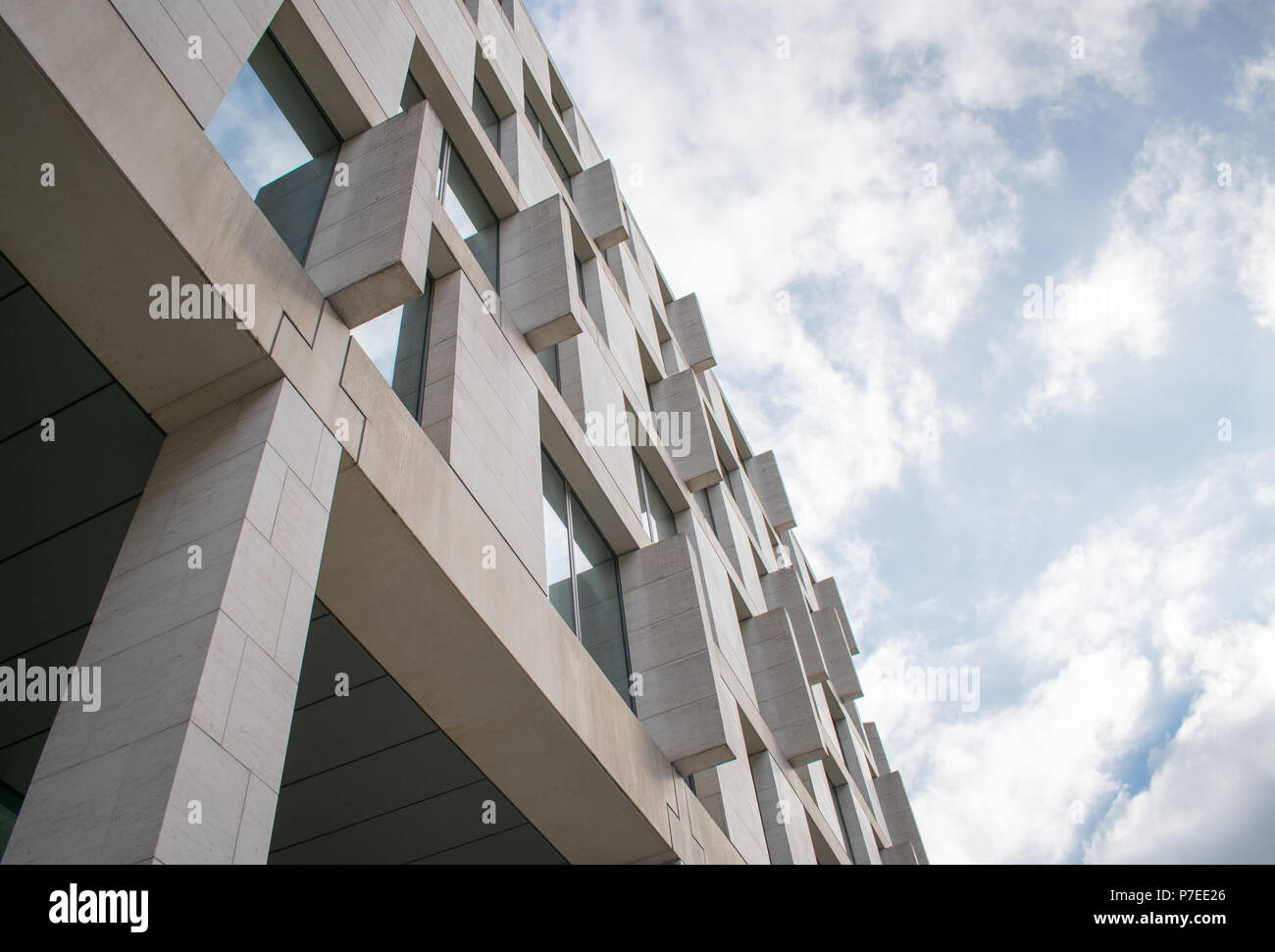 Example of modern British architecture Stock Photo Alamy