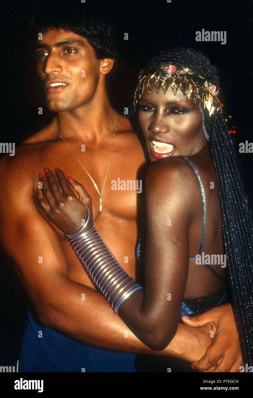 1978 New York, NY Grace Jones at Studio 54 Credit: Adam