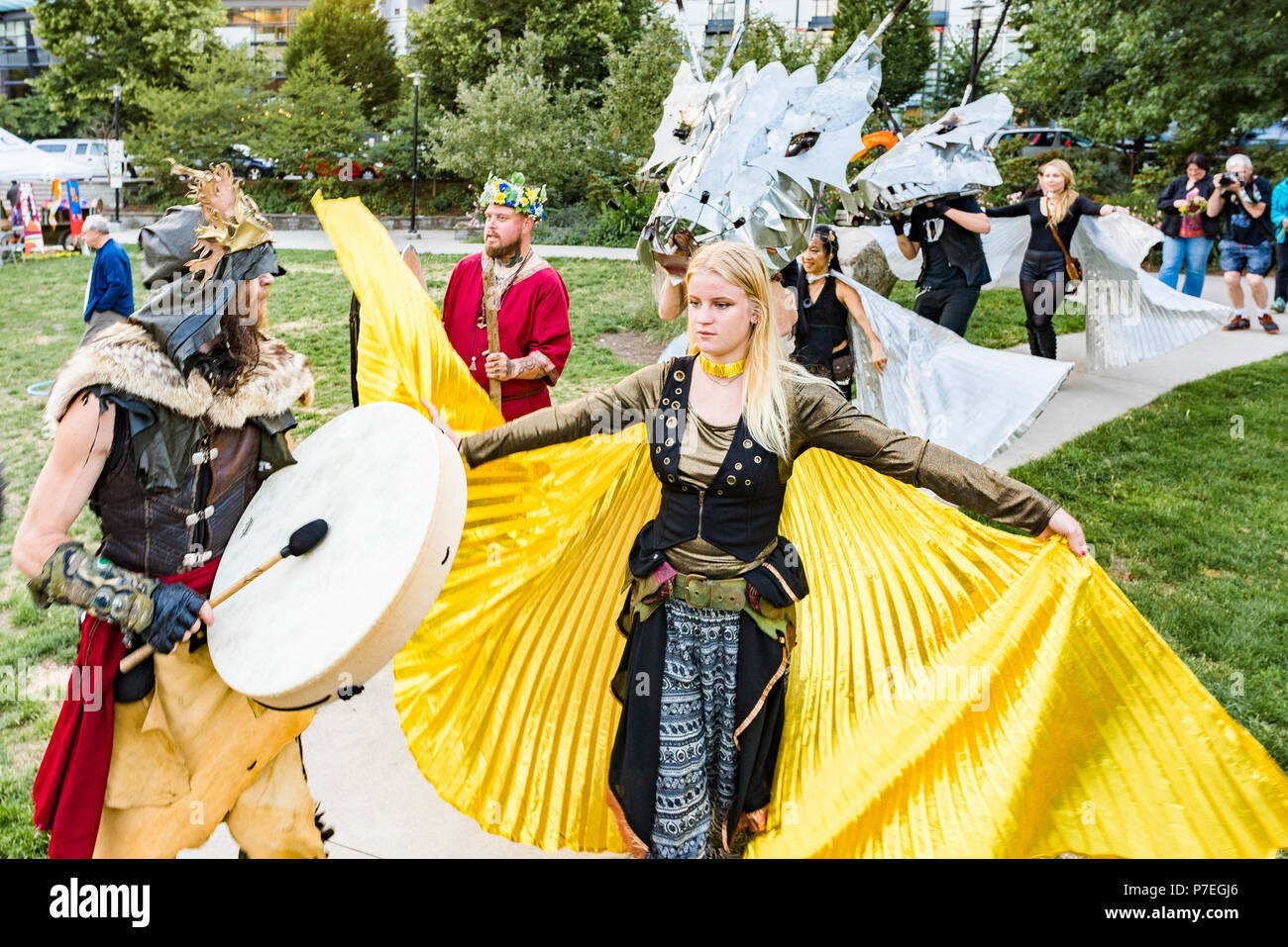The Gathering Festival, Summer Solstice Celebration, Vancouver, Emery