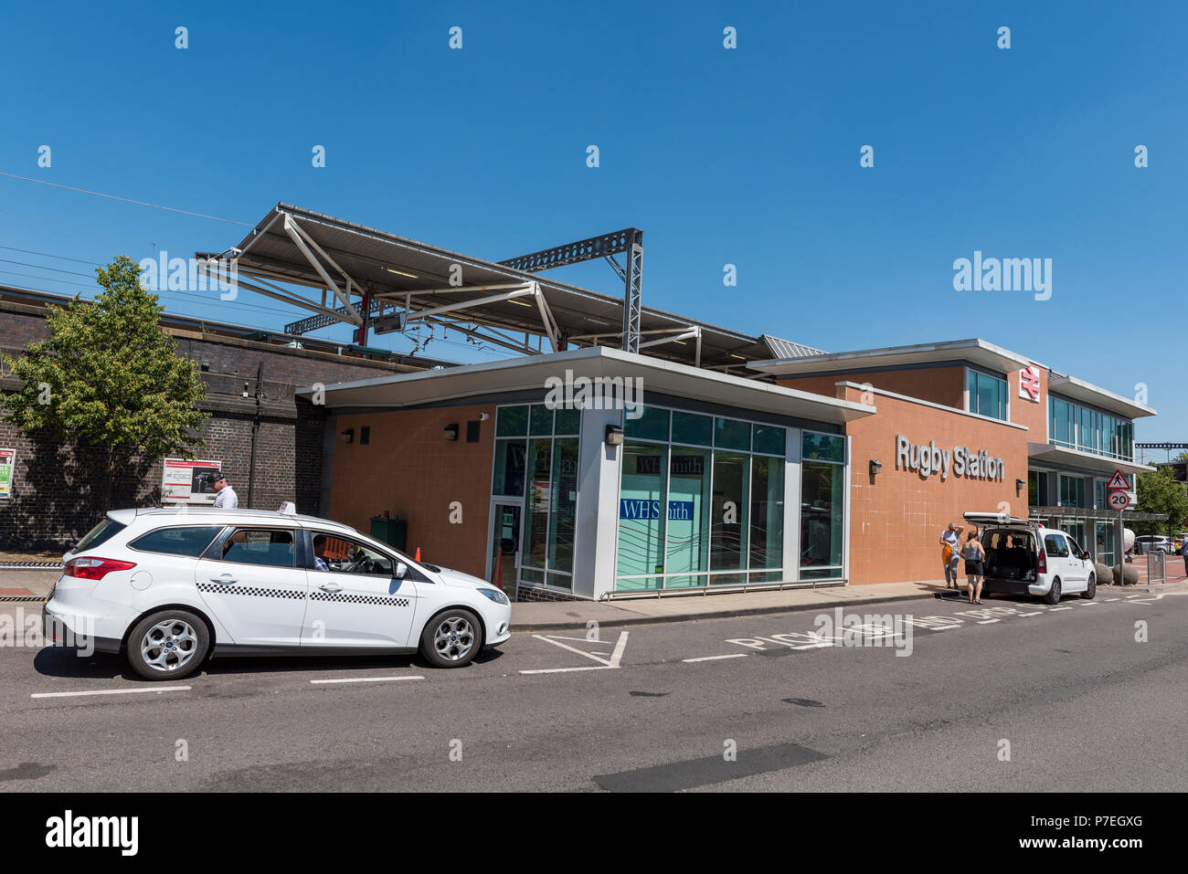 Rugby railway station, Rugby, Warwickshire, England, United Kindom