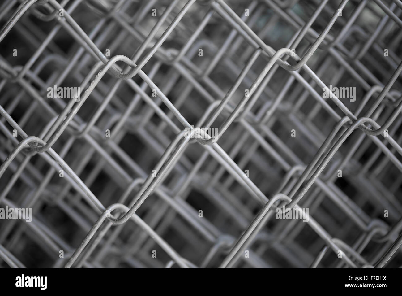 Steel wire mesh background Stock Photo