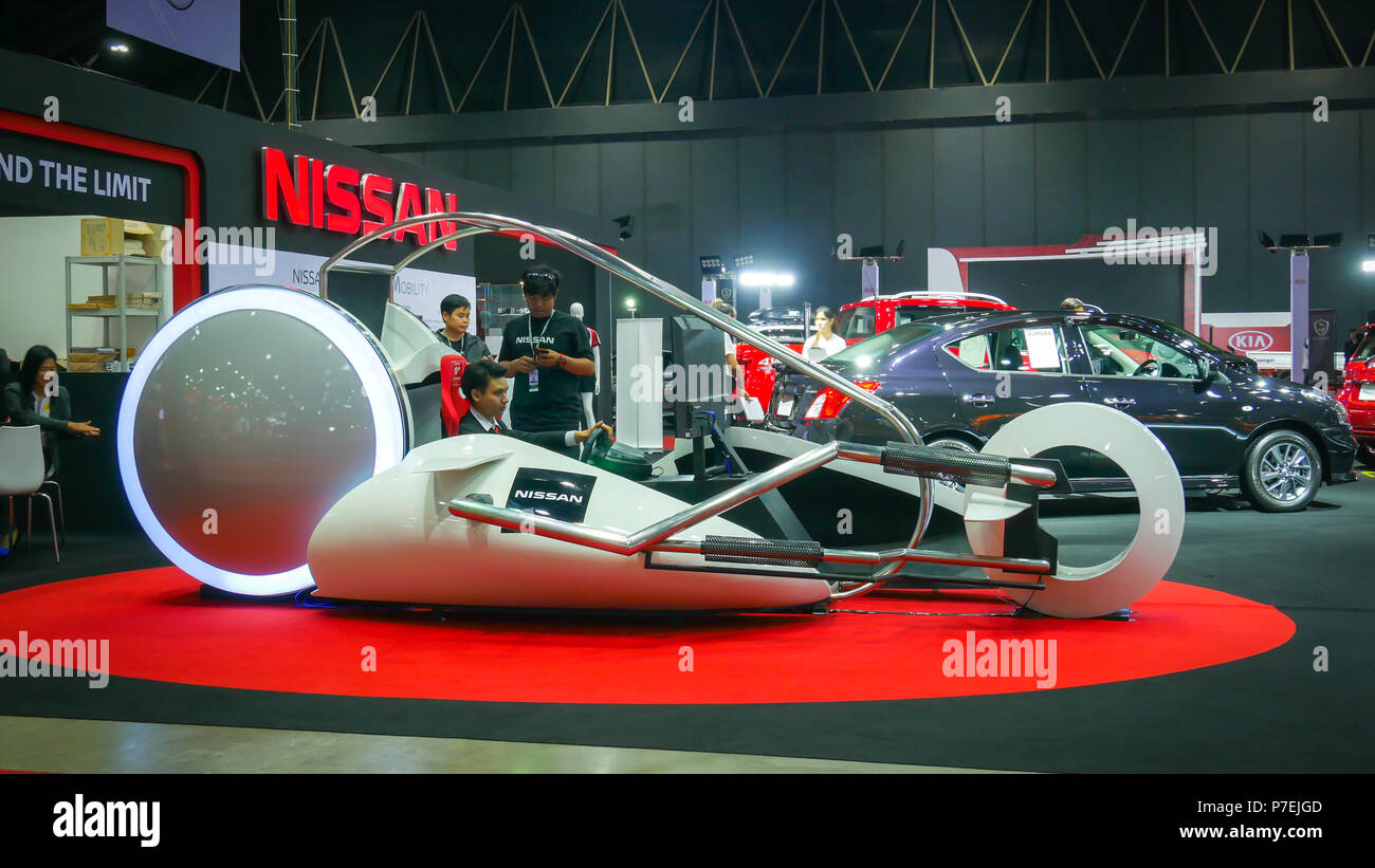 Modification Car Show BANGKOK - JULY 5 : Modified car show at Bangkok International Auto ...