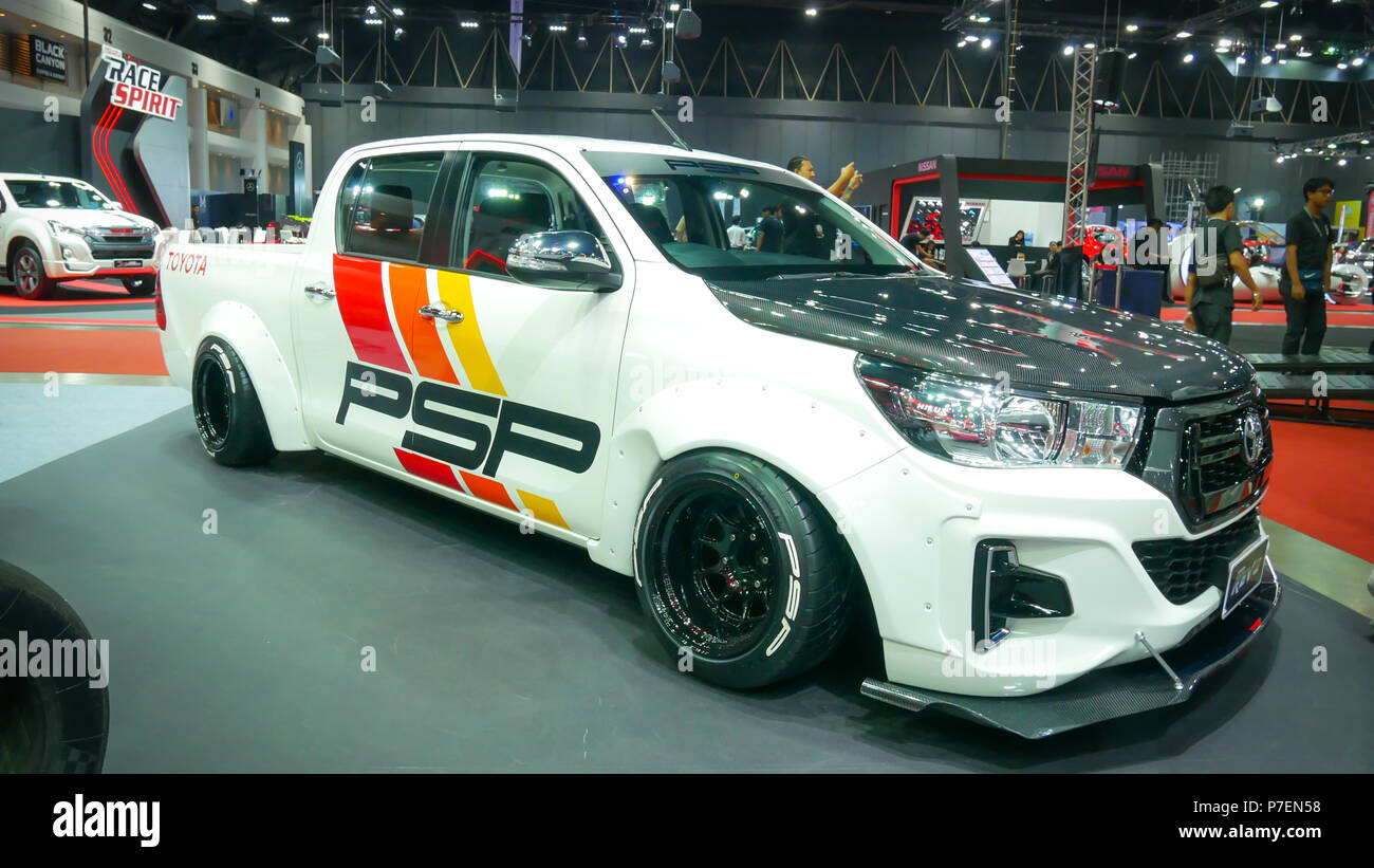 BANGKOK JULY 5 Modified car show at Bangkok International Auto