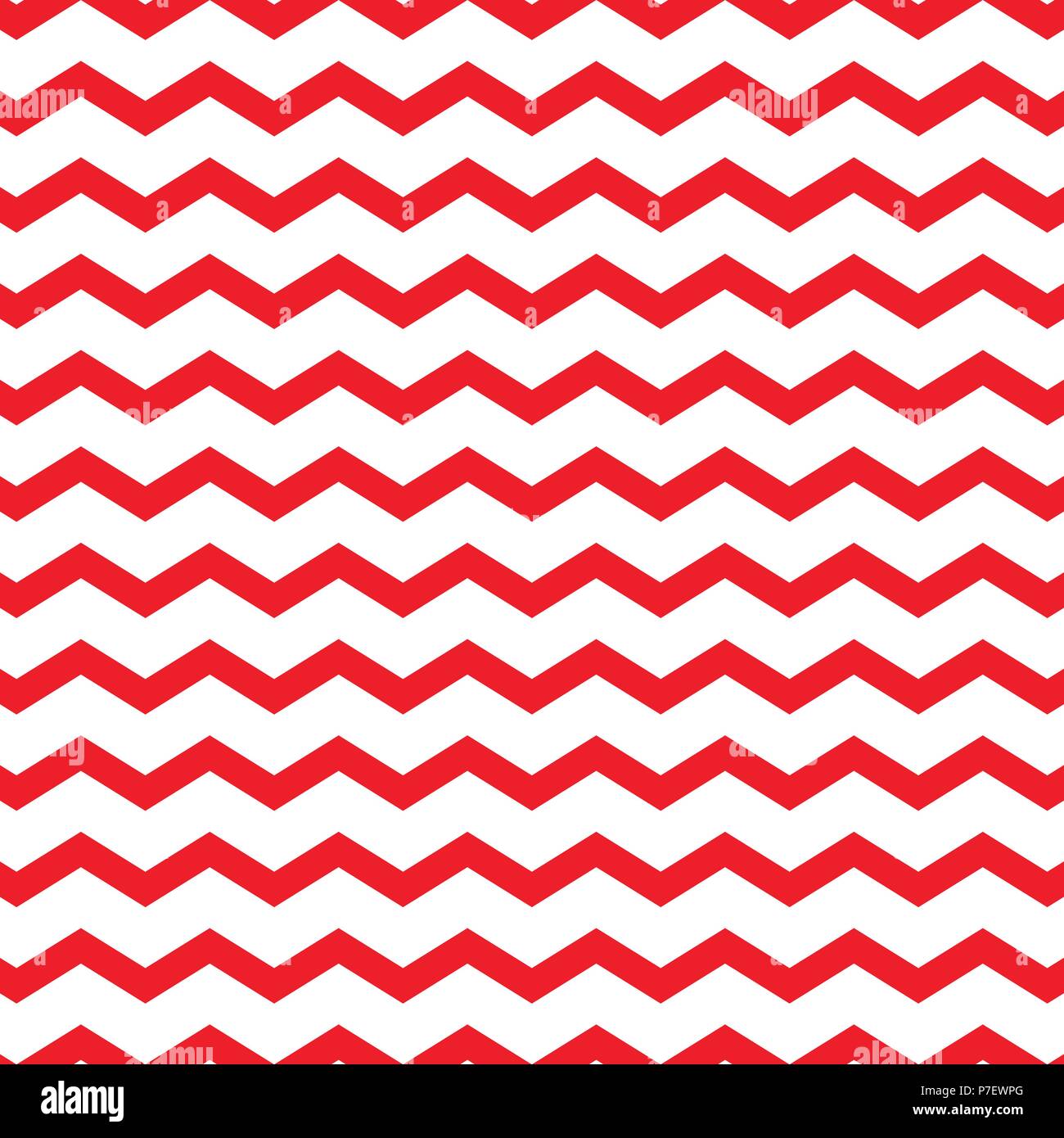 red and background zig zag lines design vector illustration Stock