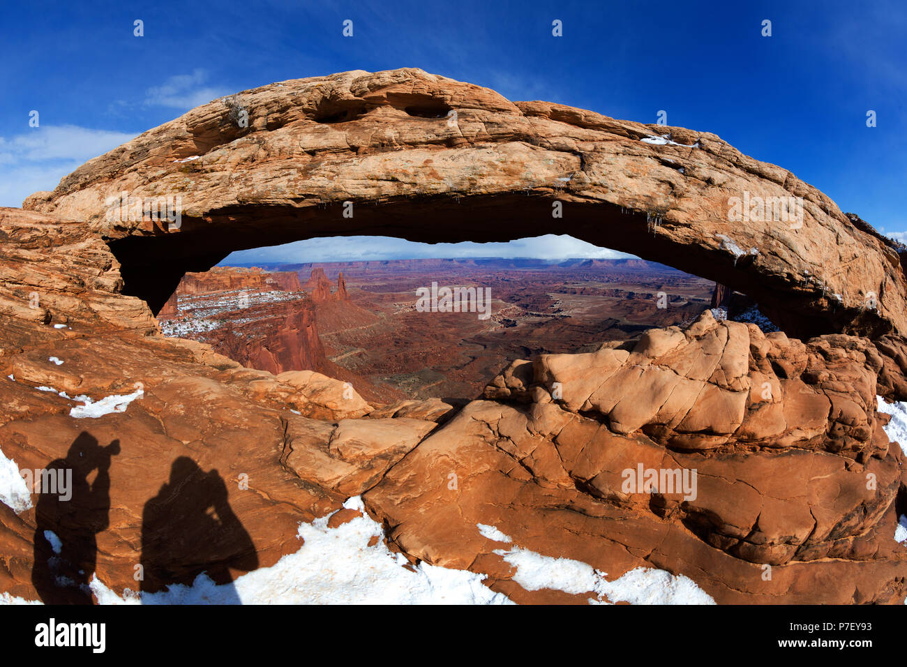 Mesa Arch, Canyonland National Park, Moab, Utah, USA Stock Photo