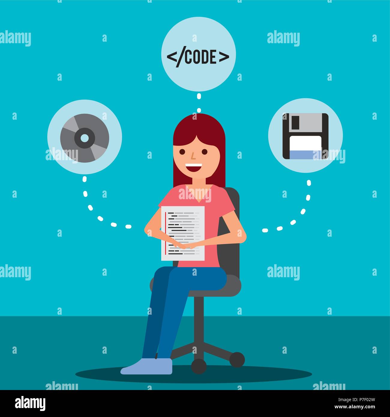 Program disk Stock Vector Images - Alamy