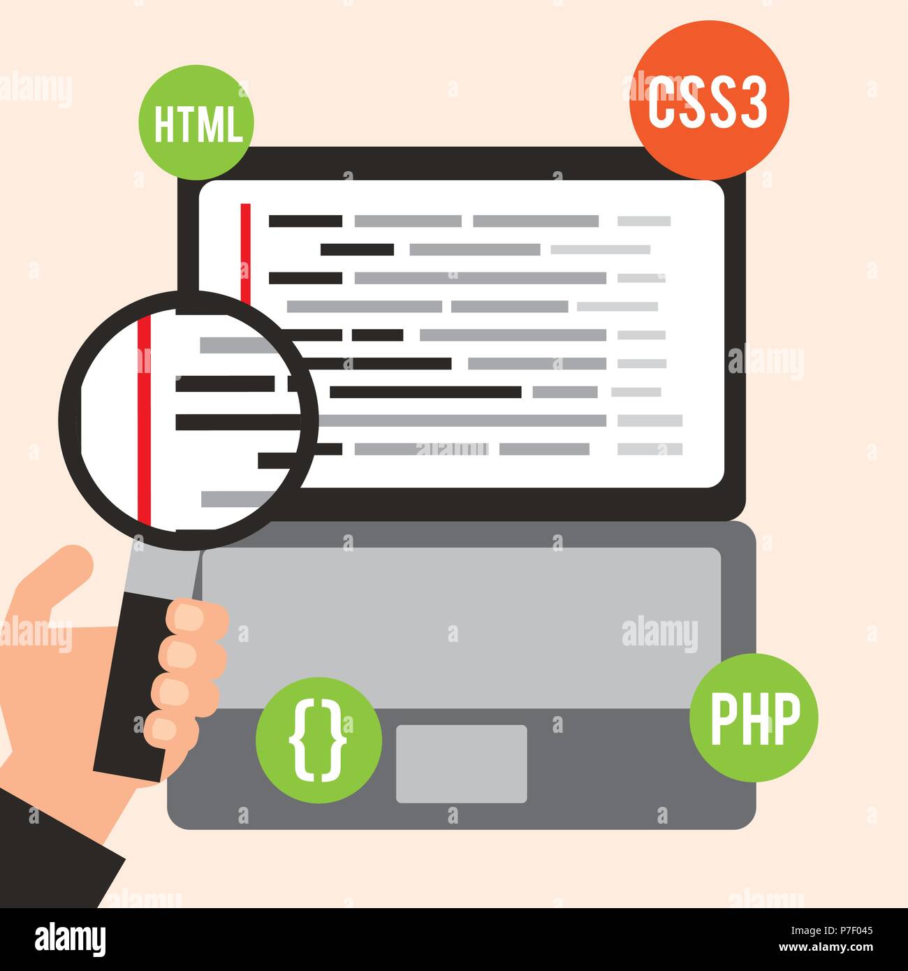 Setting program Stock Vector Images - Alamy