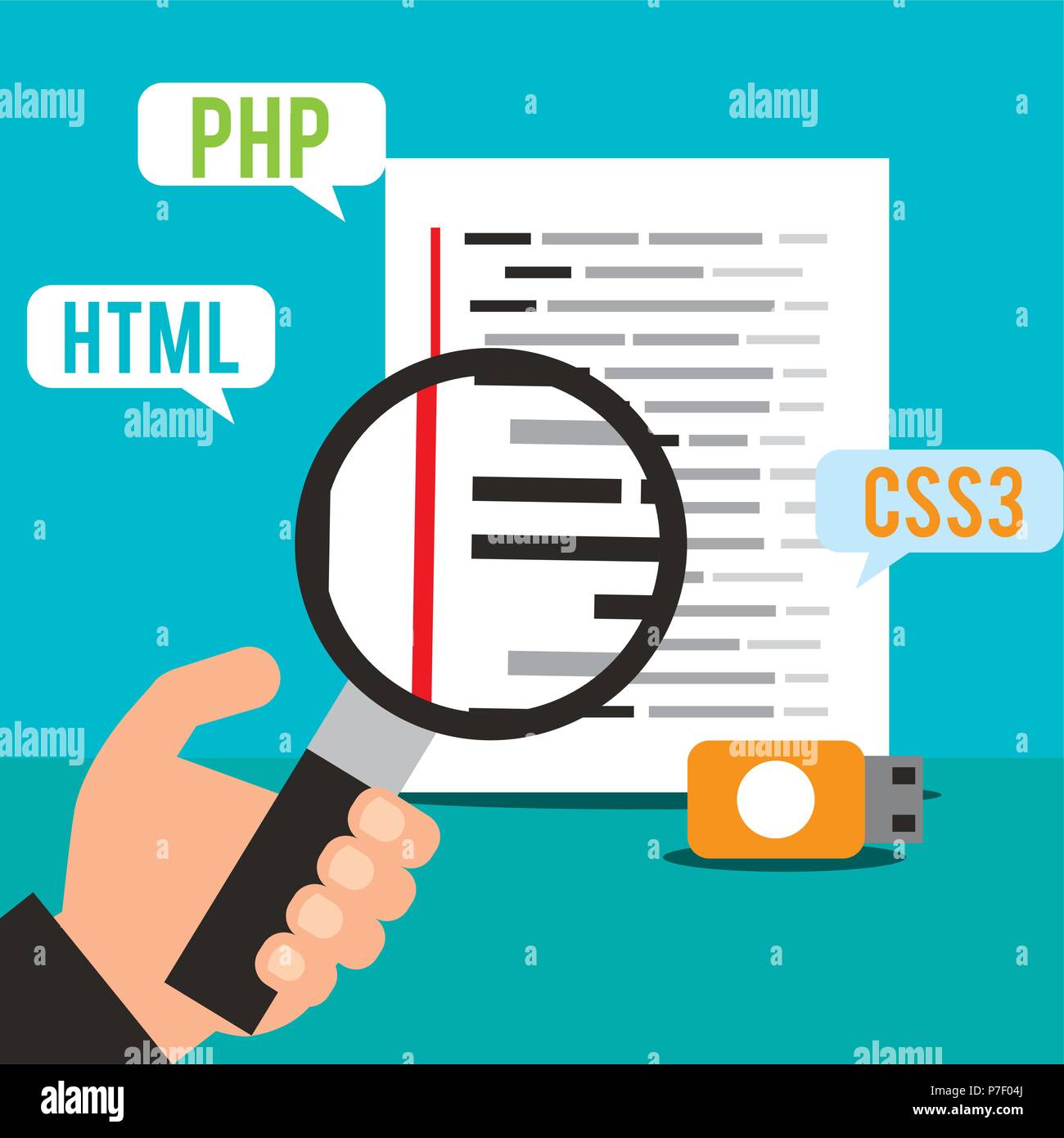 Get coding image Stock Vector Images - Alamy