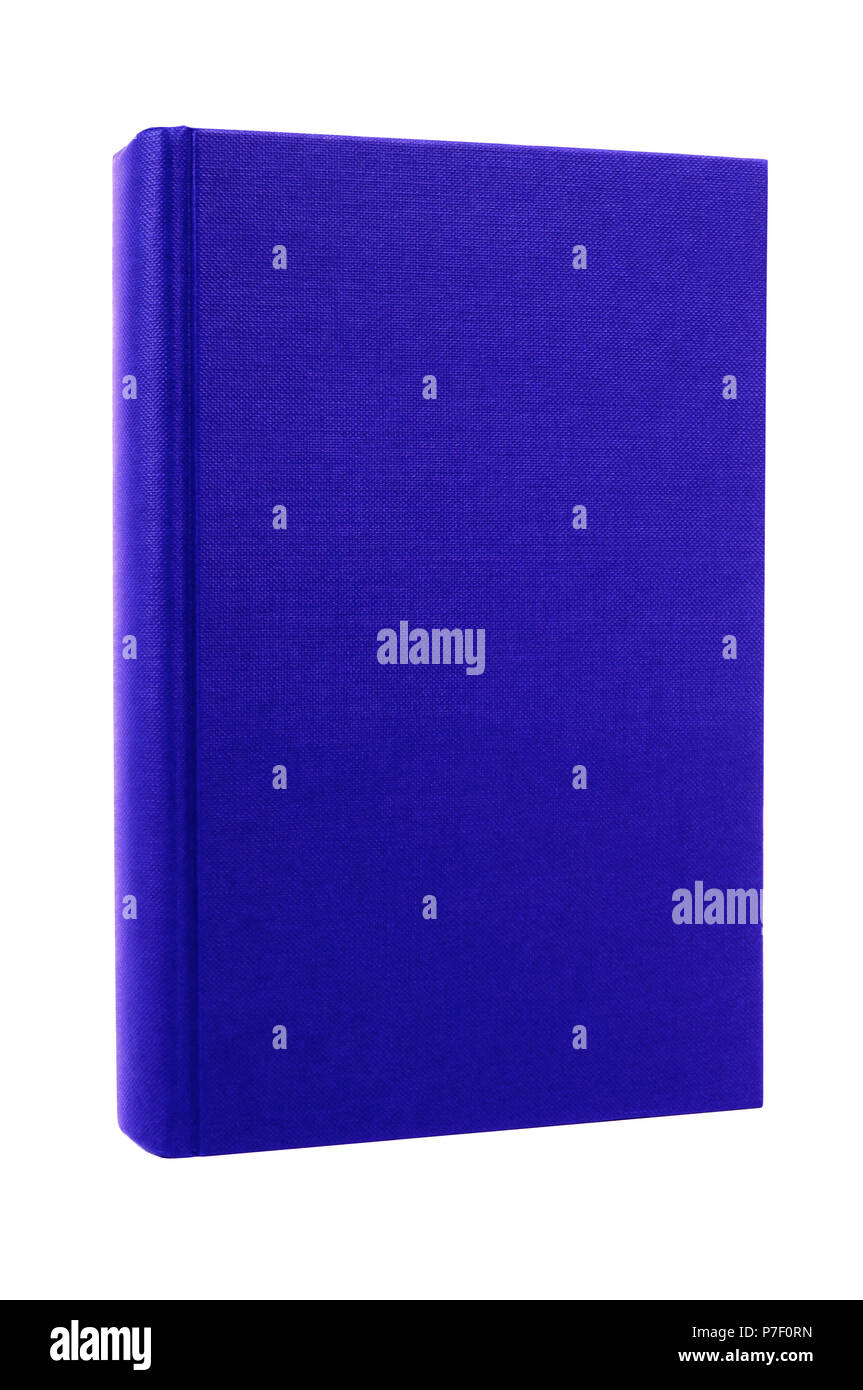 Blue book front cover Stock Photo Alamy