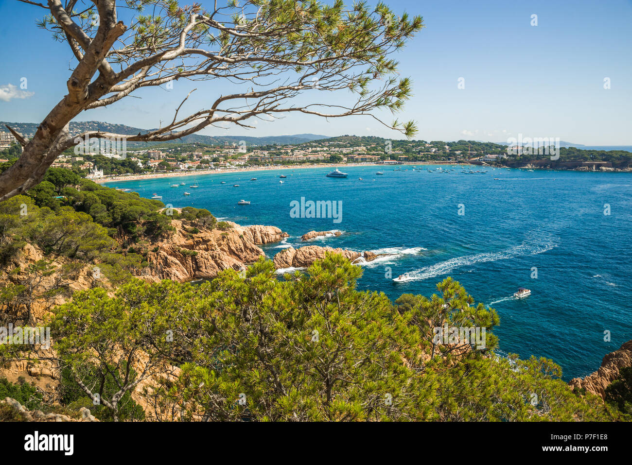 Beautiful Coast And Sea Aerial Scenery In Costa Brava Catalonia Spain beautiful-coast-and-sea-aerial-scenery-in-costa-brava-catalonia-spain
