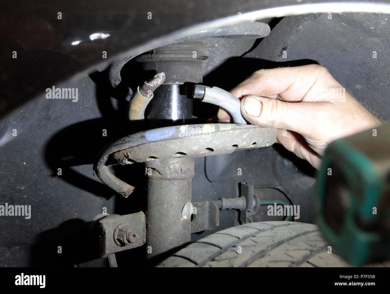 Car suspension broken hires stock photography and images Alamy