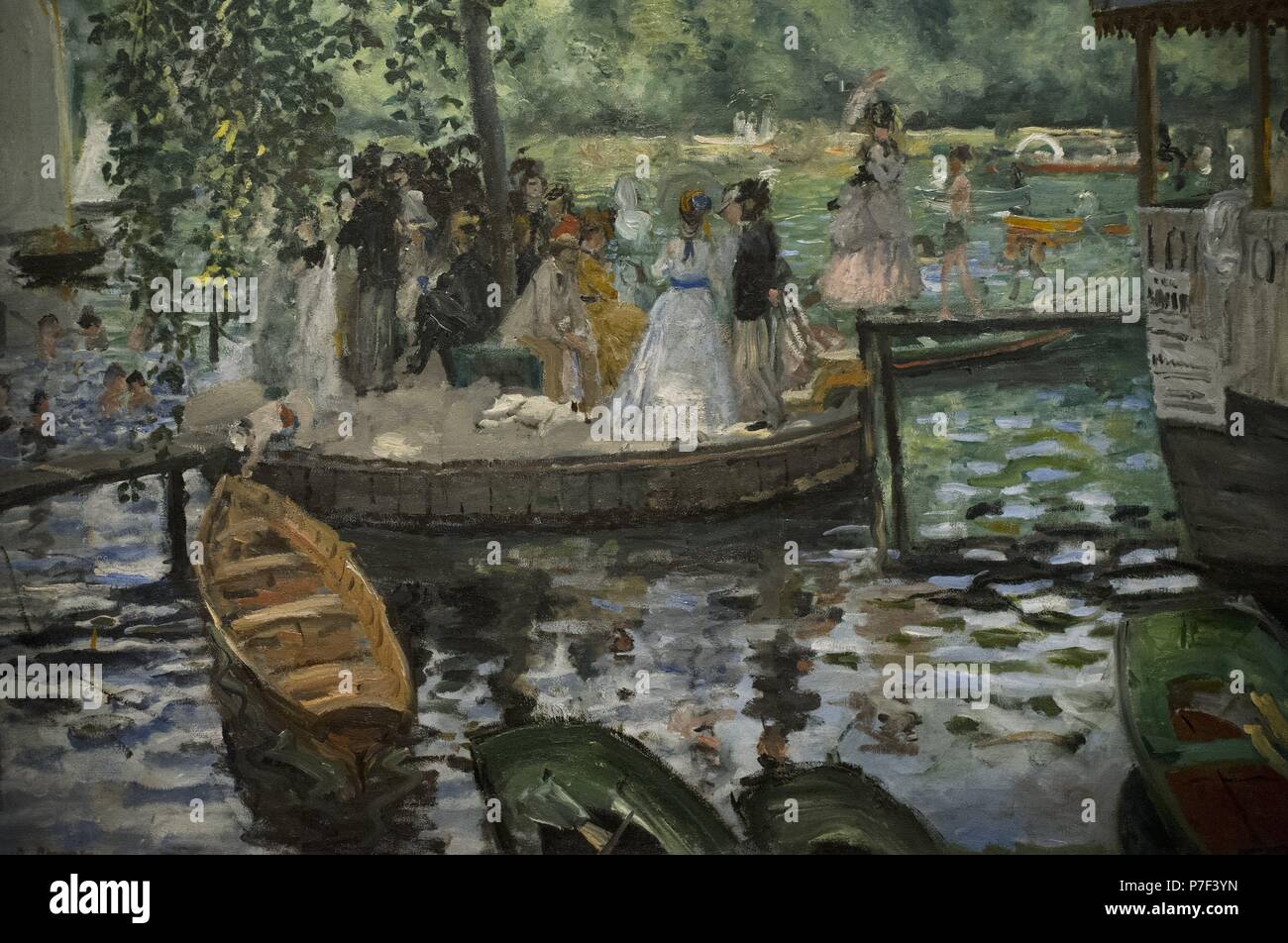 Pierre Auguste Renoir 1841 1919 French Painter La Grenouillere pierre-auguste-renoir-1841-1919-french-painter-la-grenouillere