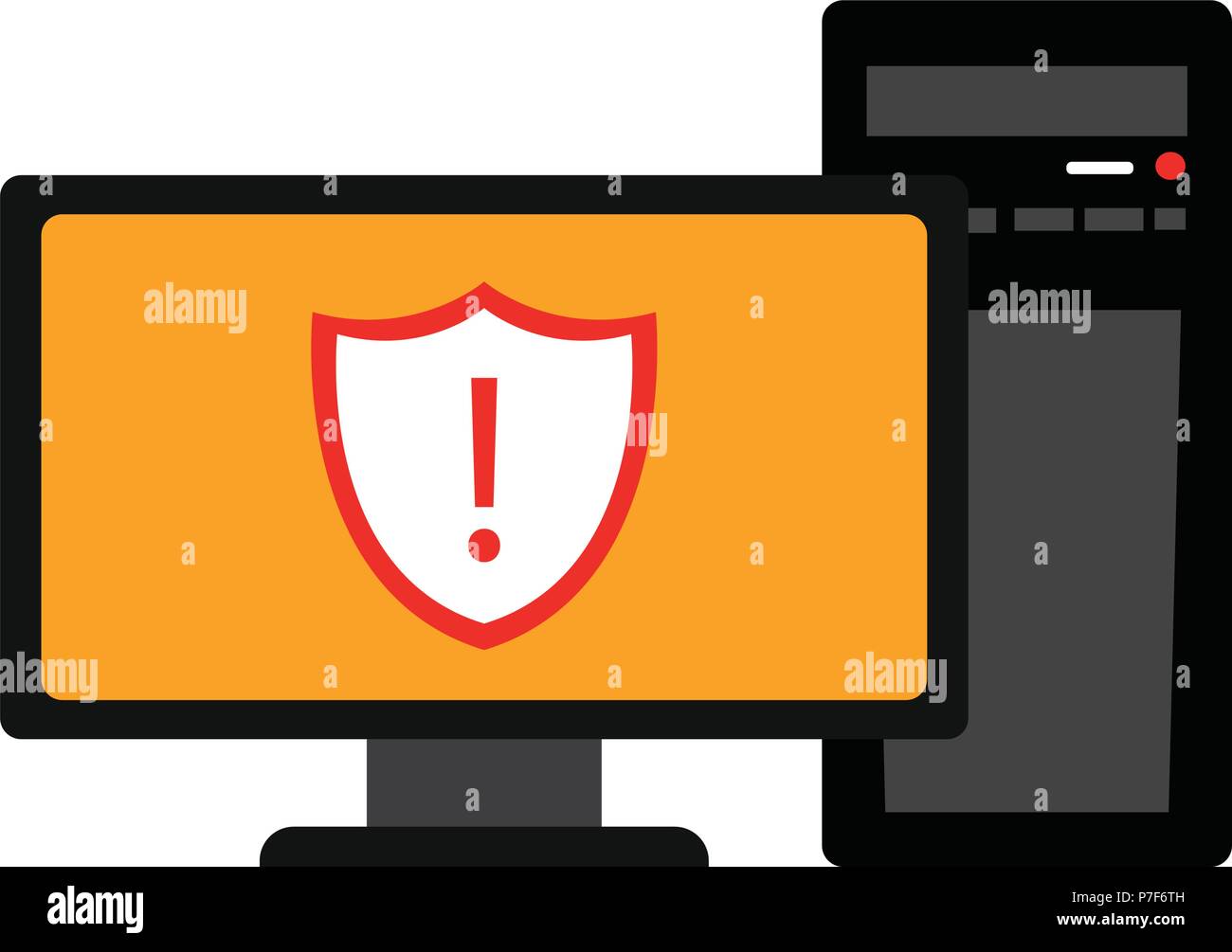 Virus Computer background Stock Vector Image & Art - Alamy