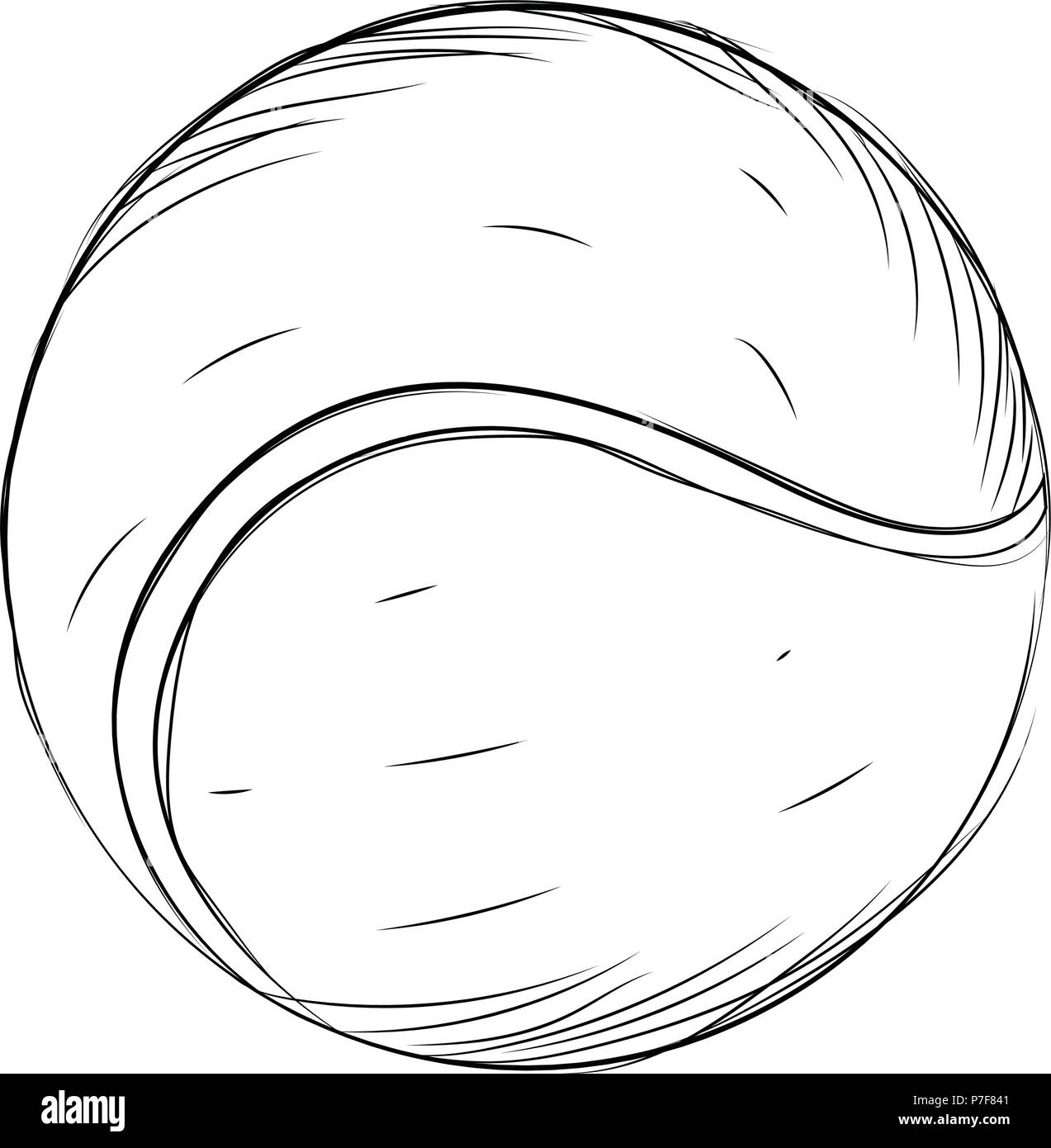 Sport ball sketch Stock Vector Image & Art Alamy
