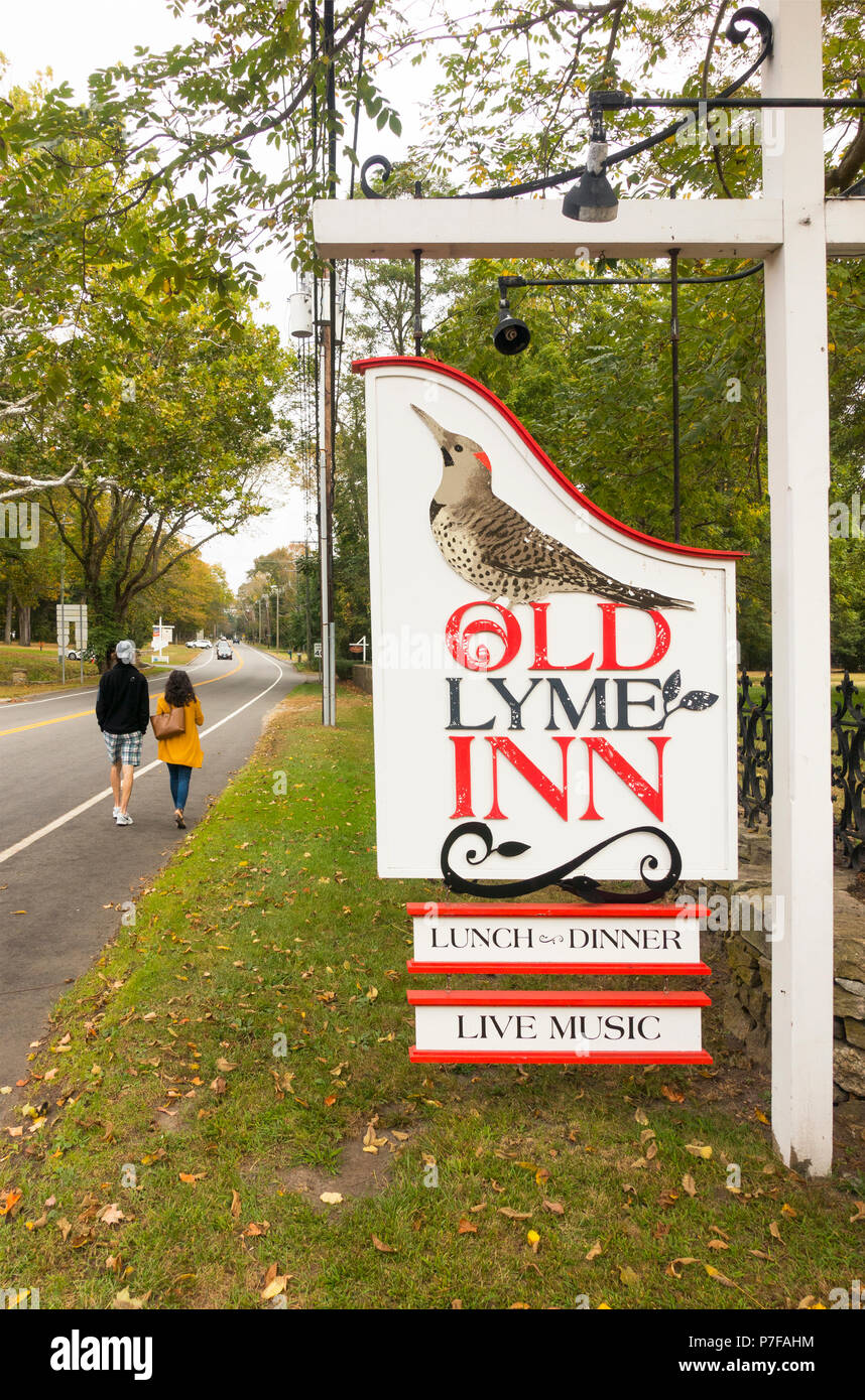 Lyme connecticut sign hires stock photography and images Alamy
