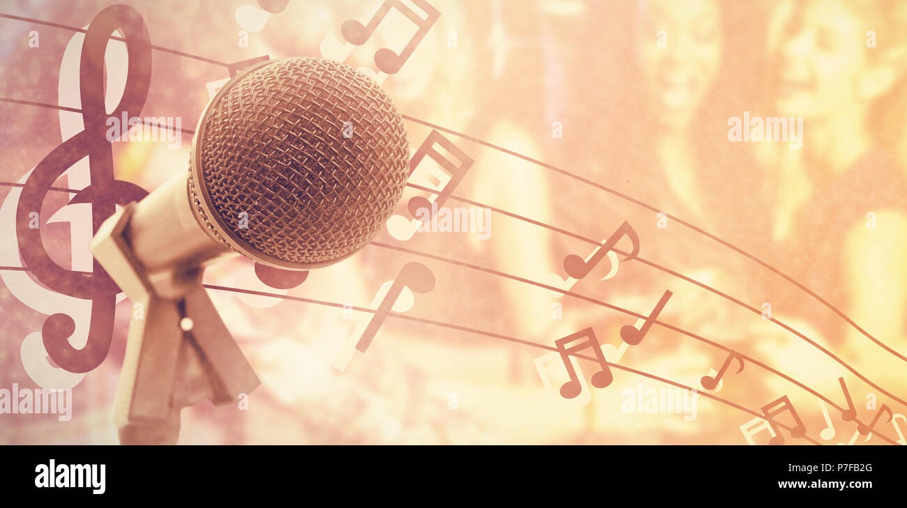 Happiness microphone hi-res stock photography and images - Alamy