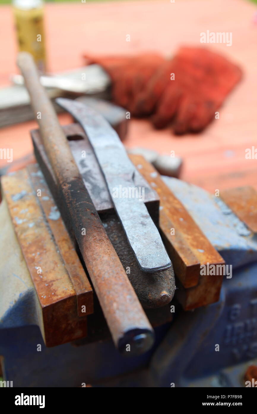 A man and hes tools hi-res stock photography and images - Alamy