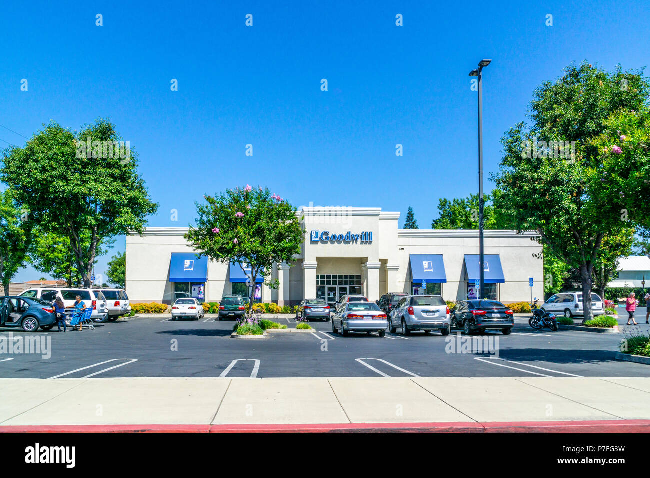 A Goodwill Store in Modesto California USA Stock Photo Alamy
