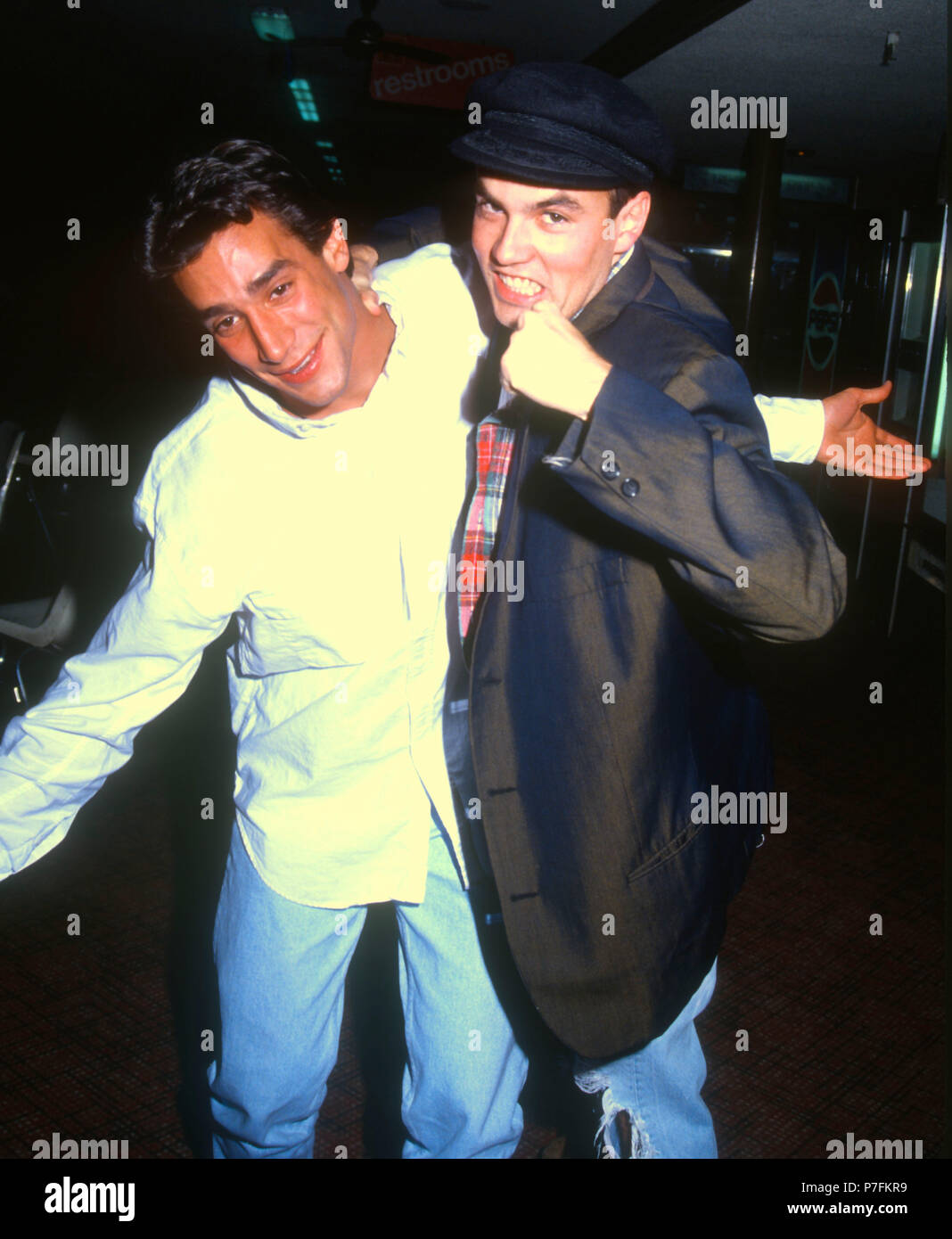 LOS ANGELES, CA - JANUARY 24: (EXCLUSIVE COVERAGE) (L-R) Actors Seth