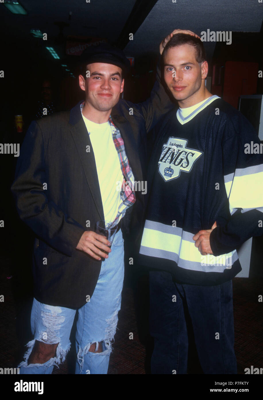 LOS ANGELES, CA - JANUARY 24: (EXCLUSIVE COVERAGE) (L-R) Actor Shon