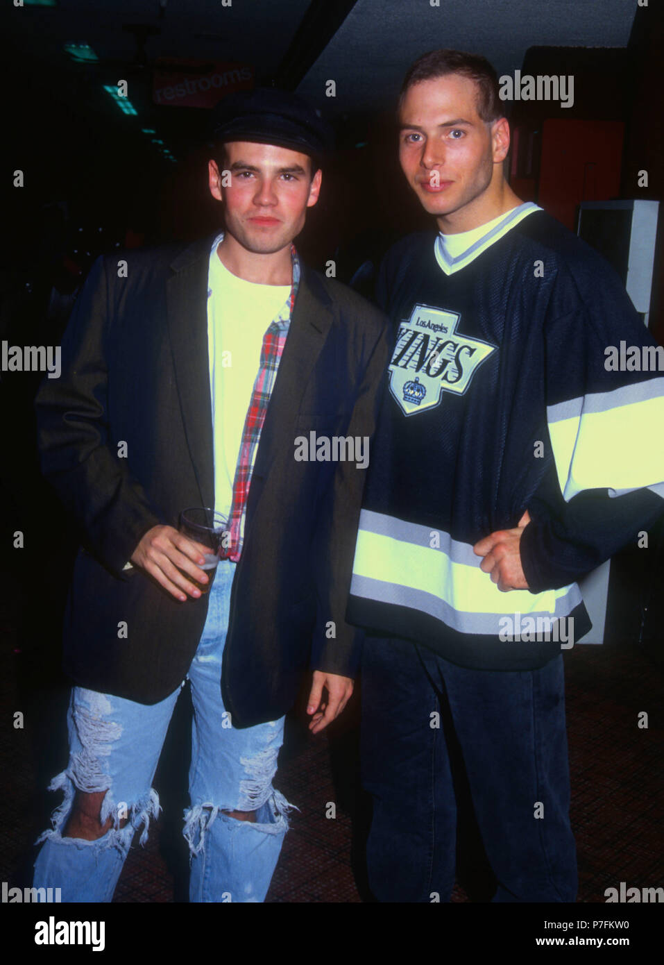 LOS ANGELES, CA - JANUARY 24: (EXCLUSIVE COVERAGE) (L-R) Actor Shon