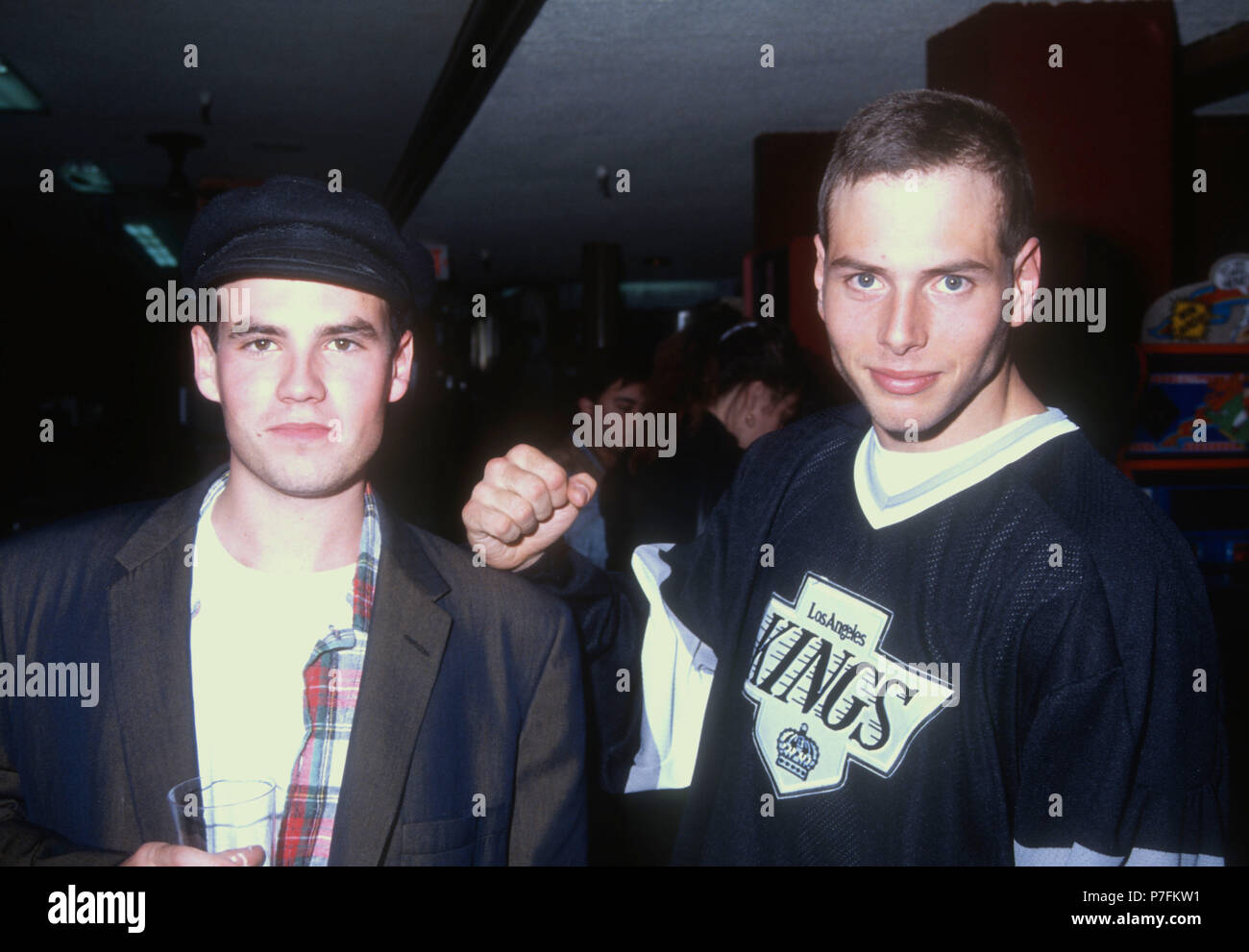 LOS ANGELES, CA - JANUARY 24: (EXCLUSIVE COVERAGE) (L-R) Actor Shon